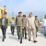 आर्मी कमाण्डर ने राज्य सरकार द्वारा सैनिकों एवं पूर्व सैनिकों के हित में किए जा रहे प्रयासों की सराहना की तथा सैन्यधाम के निर्माण एवं विकास को एक ऐतिहासिक पहल बताया